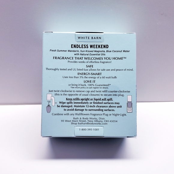 Bath & Body Works ENDLESS WEEKEND Wallflowers Fragrance Refill, 0.8 oz(4 pack) - Picture 5 of 5
